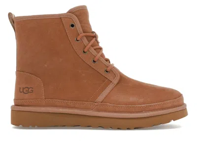 Pre-owned Ugg Men's  Neumel High Sneakers In Chestnut