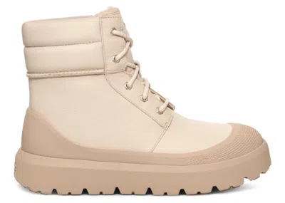 Pre-owned Ugg Men's  Neumel High Weather Hybrid Boot Sneakers In Birch/white Pepper