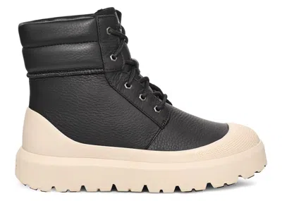 Pre-owned Ugg Men's  Neumel High Weather Hybrid Boot Sneakers In Black/birch In Multi