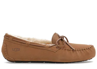 Pre-owned Ugg Men's  Olsen Slipper Sneakers In Chestnut In Brown
