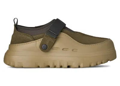 Pre-owned Ugg Men's  Peakmod Lowcut Sneakers In Dark Olive/moss Green