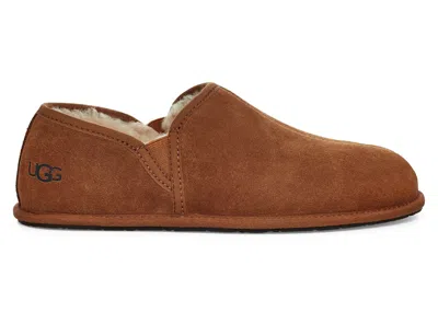 Pre-owned Ugg Men's  Scuff Romeo Ii Slipper Sneakers In Chestnut