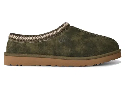 Pre-owned Ugg Men's  Tasman Baxter Slipper Sneakers In Burnt Olive In Brown
