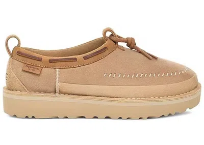 Pre-owned Ugg Men's  Tasman Crafted Regenerate Slipper Sneakers In Sand