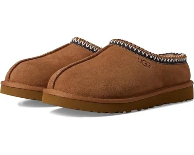 Ugg Tasman Ii Slip On Suede Slippers In Brown