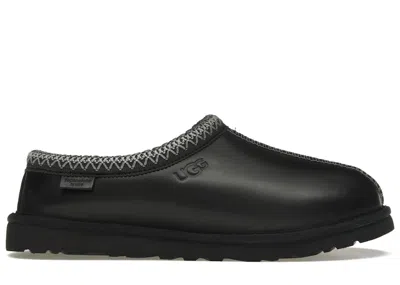Pre-owned Ugg Men's  Tasman Lthr Regen Slipper Sneakers In Black