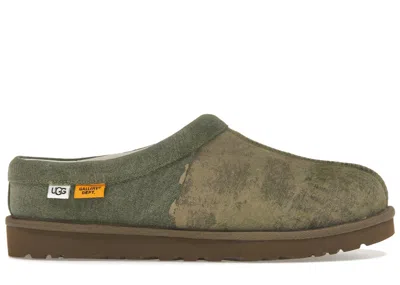 Pre-owned Ugg Men's  Tasman Slipper Gallery Dept. Canvas Sneakers In Green