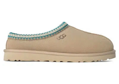 Pre-owned Ugg Men's  Tasman Slipper Sneakers In Driftwood/white Pepper In Multi