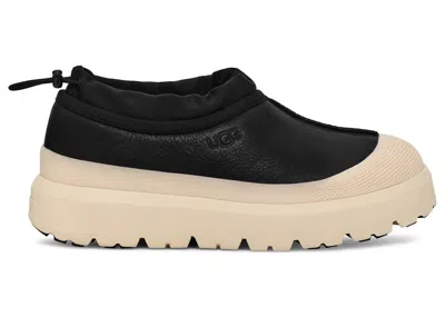 Pre-owned Ugg Men's  Tasman Weather Hybrid Slipper Sneakers In Black/birch