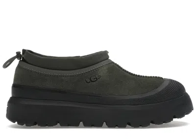 Pre-owned Ugg Men's  Tasman Weather Hybrid Slipper Sneakers In Forest Night/black
