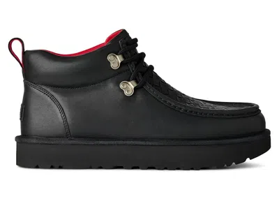 Pre-owned Ugg Men's  Woven Boot Ambush Sneakers In Black