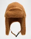 Ugg Men's Fluff Trapper Hat In Chestnut