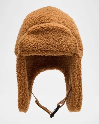 Ugg Men's Fluff Trapper Hat In Chestnut