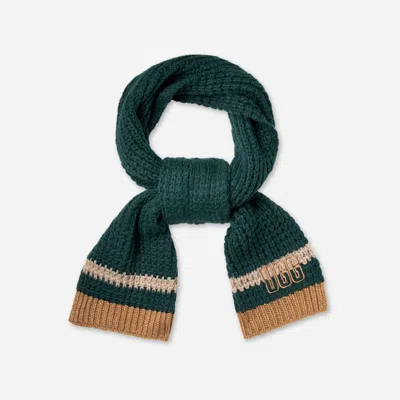 Ugg ® Men's Waffle Stripe Scarf In Saltwater Multi