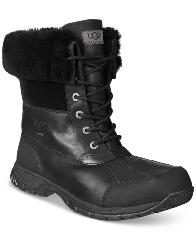 Ugg Men's Waterproof Butte Boots In Black