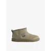 Ugg Mens  X Reese Cooper Ultra Mini Woven Boots In Khaki