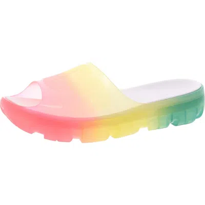Ugg Mens Padded Insole Pool Slides In Multi