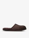 Ugg Scuff Suede Slippers In Brown/oth