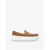 Ugg Ascot Vibram Wrap Tech Chestnut Loafer In Tan