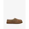 Ugg Mens Tan Comb Tasman Baxter Suede Slippers Eur 41 / 7 Uk In Brown
