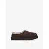 Ugg Tasman Cocoa-coloured Eather Slip-ons In Brown
