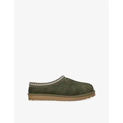 UGG MENS KHAKI TASMAN SUEDE SLIPPERS EUR 40 / 6 UK
