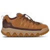 Ugg Mens Tan Captrail Logo-print Suede Low-top Trainers In Chestnut