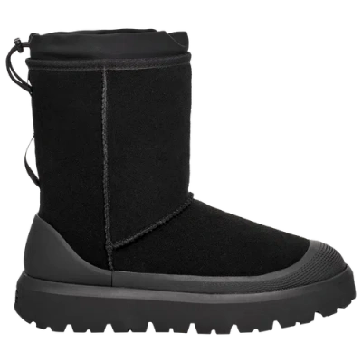 Ugg Mens  Classic Short Weather Hybrid In Black/black