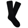 Ugg Mens  Fincher Ultimate Cozy Crew Socks In Black