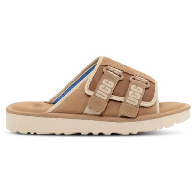 Ugg Mens  Goldencoast Strap Slide In Sand/santorinni