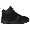Ugg Highland High Top Heritage Hiking Boot In Black Suede