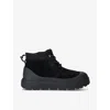 Ugg Bottines En Cuir In Black