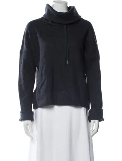 Pre-owned Ugg Merino Wool Turtleneck Sweater In Blue