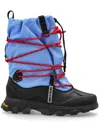 Ugg High-top Silhouette Boots Contrasting Laces In Blue
