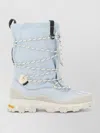 Ugg Metropeak High Top Fabric Boots Rubber Sole In Blue