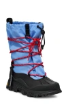 Ugg High-top Silhouette Boots Contrasting Laces In Big Sky/black