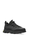 Ugg Black Canvas And Leather Metrotrek Sneakers In Black