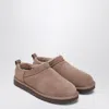 Ugg Classic Micro Short Suede Boots In Brown