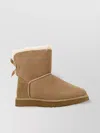 Ugg Mini Bailey Bow Ii Shearling Fur Boots