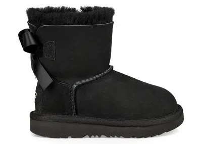 Pre-owned Ugg Mini Bailey Bow Ii Boot (toddler) Sneakers In Black