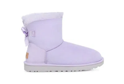 Pre-owned Ugg Mini Bailey Bow Ii Boot (women's) Sneakers In Sage Blossom