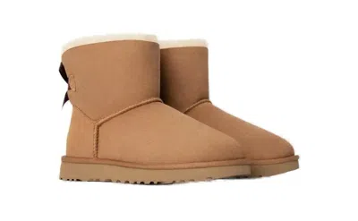 Ugg Mini Bailey Bow Ii Boots In Brown