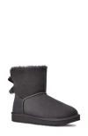 Ugg ® Mini Bailey Bow Ii Genuine Shearling Bootie In Obs