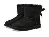 Ugg Mini Bailey Bow Ii - Ankle Boot In Black