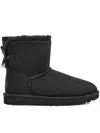 Ugg Mini Bailey Bow Ii Shoes In Black