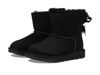 Ugg Mini Bailey Bow Ii - Ankle Boot In Black
