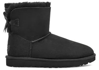 Pre-owned Ugg Mini Bailey Bow Ii (women's) Sneakers In Black