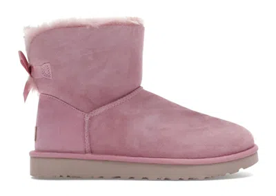Pre-owned Ugg Mini Bailey Bow Ii (women's) Sneakers In Dusty Orchid In Purple