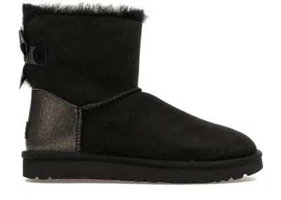 Pre-owned Ugg Mini Bailey Bow (women's) Sneakers In Black