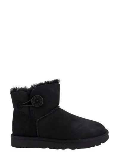 Ugg Mini Baley Button In Black